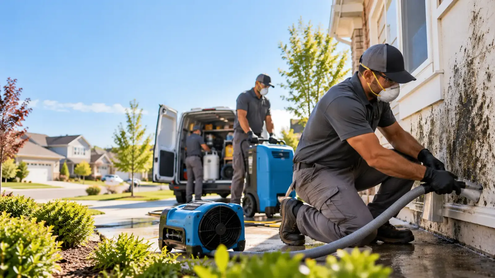 Mold Remediation in Newhall, IA